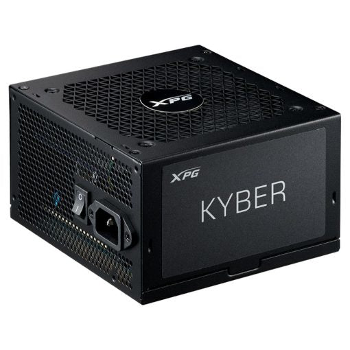 Fuente de Poder XPG KYBER - 750W, No modular. Color NEGRO. KYBER750G-BKCUS Fuente de Poder XPG KYBER - 750W, No modular. Color NEGRO. KYBER750G-BKCUS
